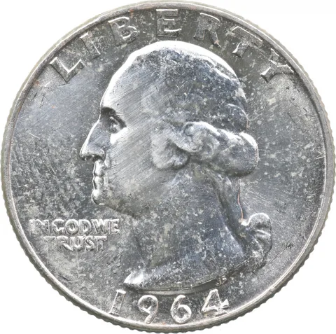 1964 Washington Quarter a4761