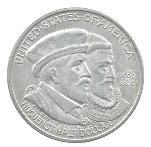 1924 Huguenot Commemorative Half Dollar *9430