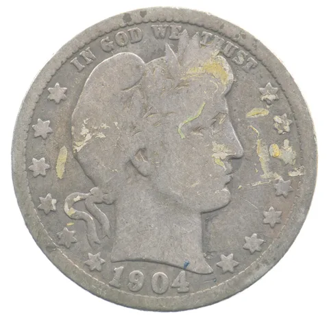1904-O Barber Quarter *4753