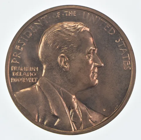 Franklin Roosevelt Bronze Medal Presidential Series