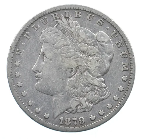 Early - 1879-S Morgan Silver Dollar - 90% US Coin *790