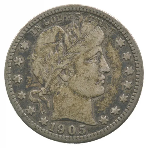 1905 Barber Quarter a5719