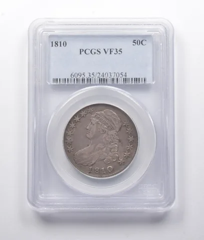 VF35 1810 Capped Bust Half Dollar PCGS *7691