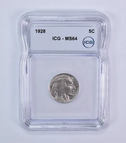 1928 Indian Head Buffalo Nickel MS64 ICG *7944