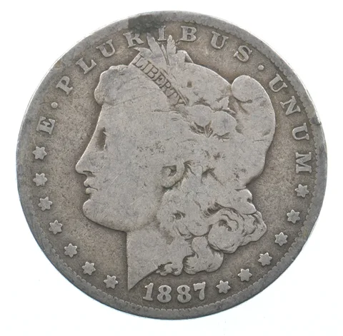 Early - 1887-O Morgan Silver Dollar - 90% US Coin *847