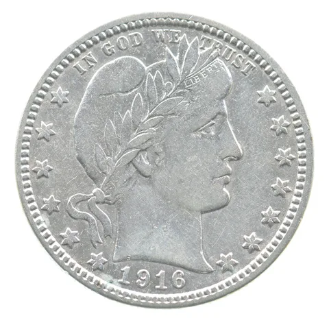 1916-D Barber Quarter *3496