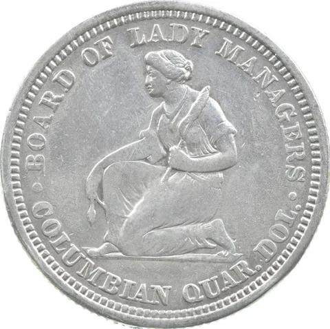 1893 Isabella Board Of Lady Managers Quarter *3445