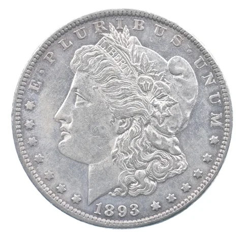 1893 Morgan Silver Dollar *2364