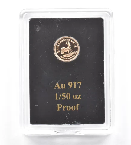 2024 South Africa 1/50 Krugerrand 1/50 Oz Gold Proof *2505