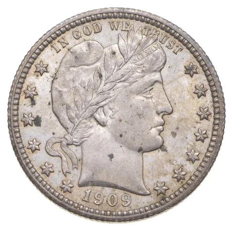 1909 Barber Quarter *4511