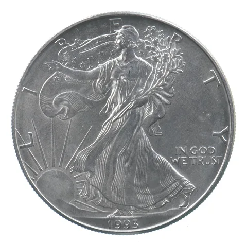 Better Date 1993 American Silver Eagle 1 Troy Oz .999 Fine Silver *641