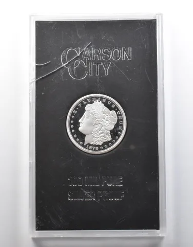 100 Mil Silver Morgan Dollar Pattern 1879-CC a0203