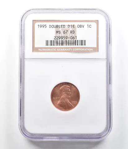 1995 Lincoln Memorial Cent Doubled Die Obverse MS67 RD NGC *6310