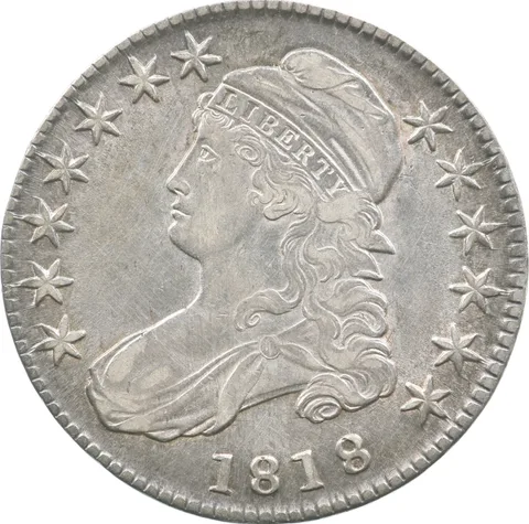1818 Capped Bust Half Dollar a6943