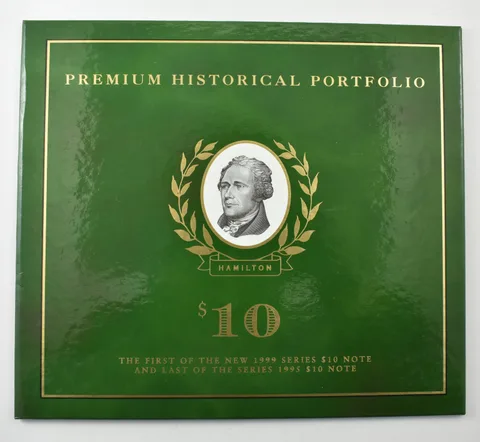 1995/1999 $10 FRN First Of 1999/Last Of 1995 Bureau Of Engraving a7924