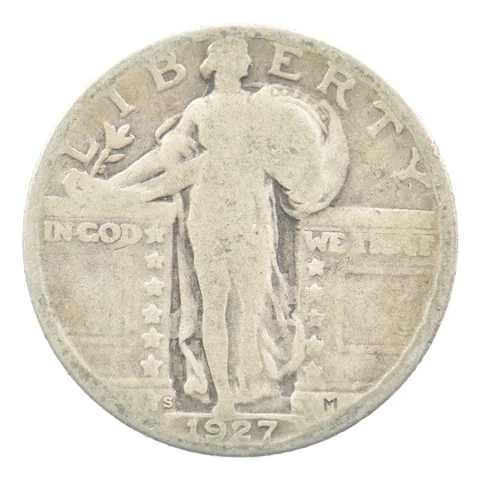 1927-S Standing Liberty Quarter a5022
