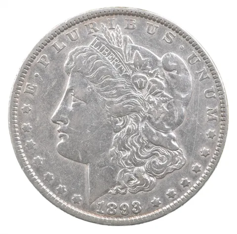 1893 Morgan Silver Dollar *7115