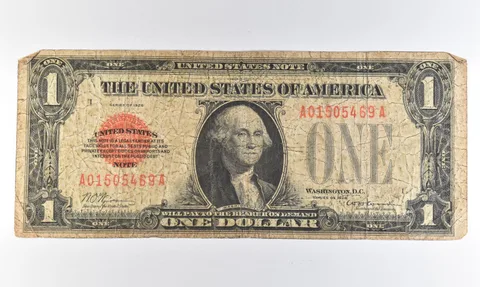 1928 $1 US Legal Tender Note Red Seal *8294