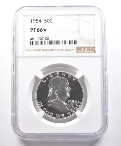 1954 Franklin Half Dollar PF66* STAR NGC *4108