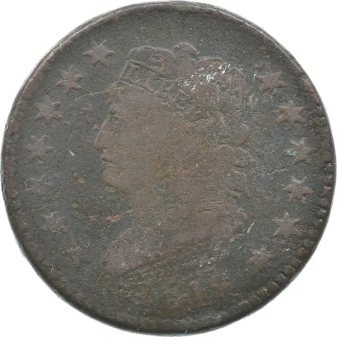 1812 Classic Head Large Cent *4417