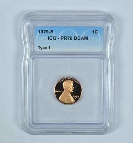 1979-S Lincoln Memorial Cent Type 1 PR70 DCAM ICG