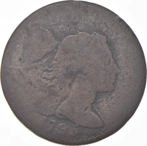 1795 Flowing Hair Large Cent - S.78 - PE a0198