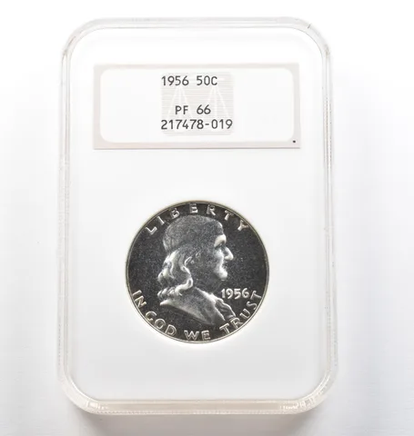 1956 Franklin Half Dollar PF66 NGC Type 2 *9482