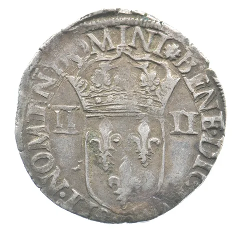 1589 France 2 Livre Henri IV *6512