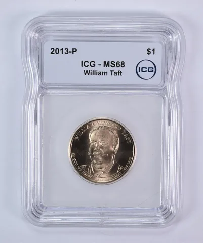 2013-P Presidential $1 William Taft MS68 ICG
