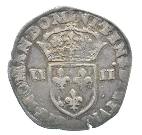 1589 France 2 Livre Henri III *6511