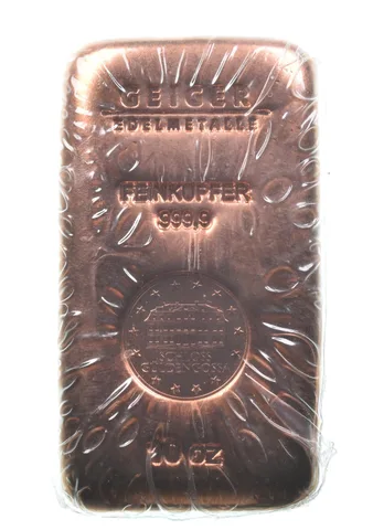 10 Oz Copper Bar Geiger a8557