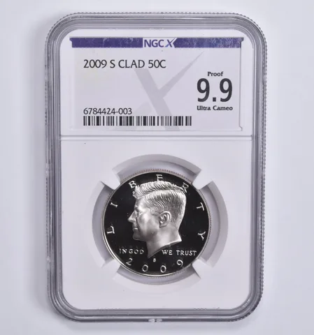 2009-S Kennedy Half Dollar CLAD 50c Proof 9.9 UCAM NGC X NGCX