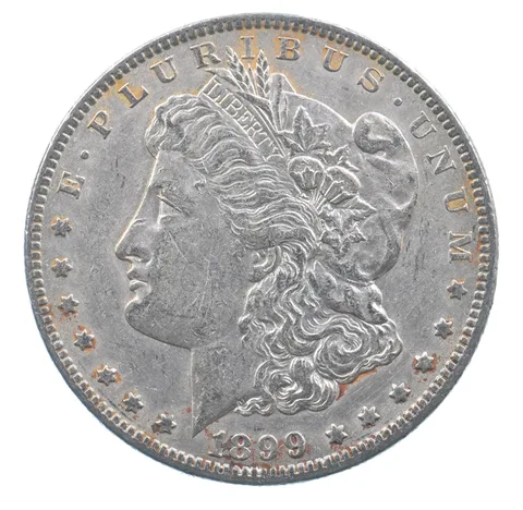 Better 1899-O Morgan Silver Dollar - 90% US Coin - Nice Coin *497