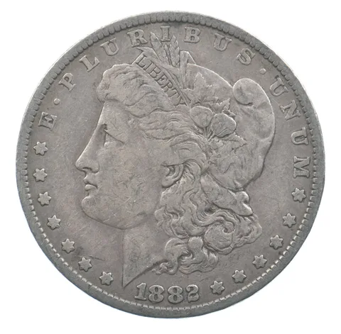 Early - 1882-O Morgan Silver Dollar - 90% US Coin *650