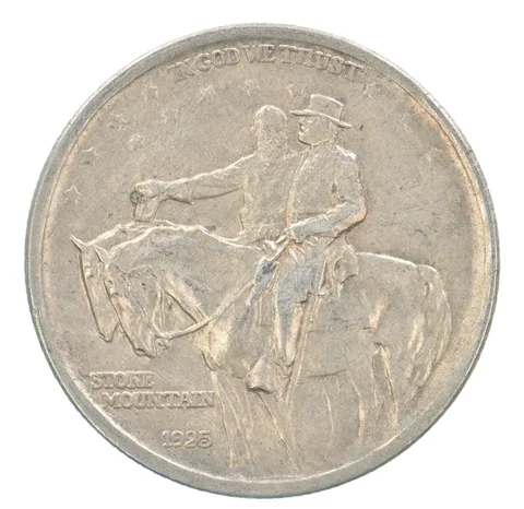 1925 Stone Mountain Commemorative Half Dollar Beautiful Tone *0341