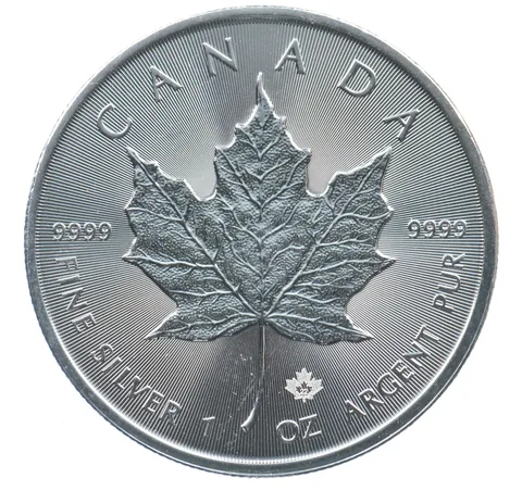 Better Date 2022 Canada $5 1 Oz. Silver Maple Leaf World Coin- Silver *783
