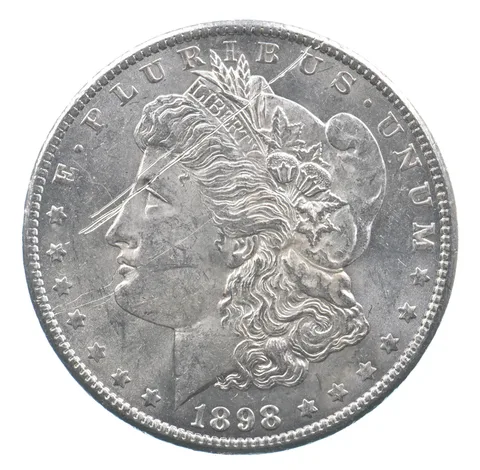 Better 1898-O Morgan Silver Dollar - 90% US Coin - Nice Coin *405