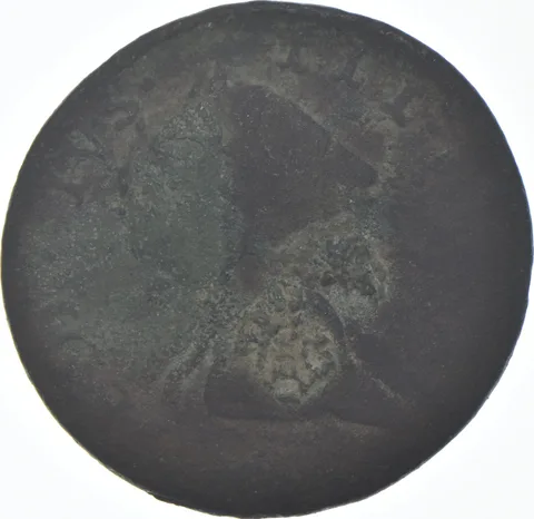 1766 Hibernia 1/2 Penny George III Copper *7881