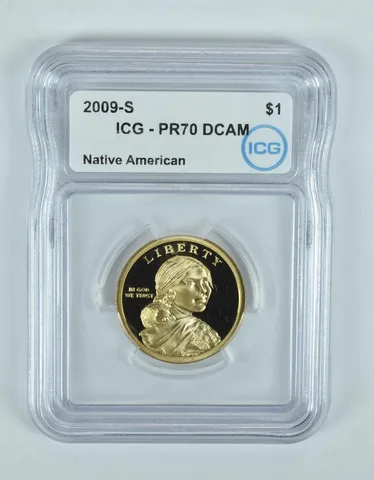 2009-S Sacagawea $1 Native Agriculture PR70 DCAM ICG