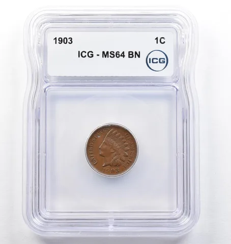 1903 Indian Head Cent MS64 BN ICG *0721