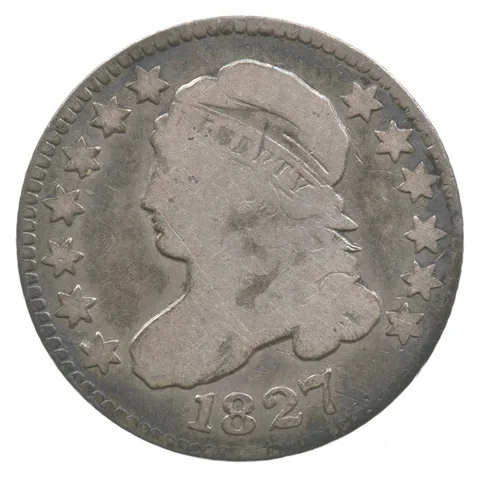 1827 Capped Bust Dime *5052