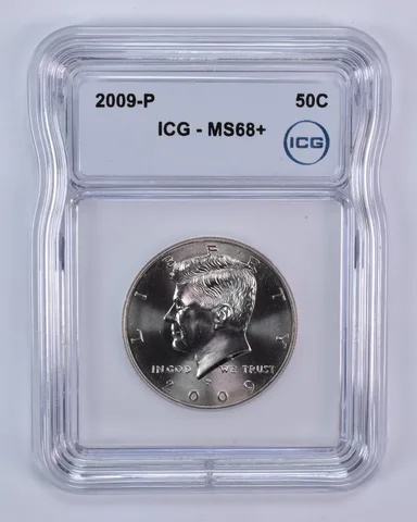 2009-P Kennedy Half Dollar MS68+ ICG