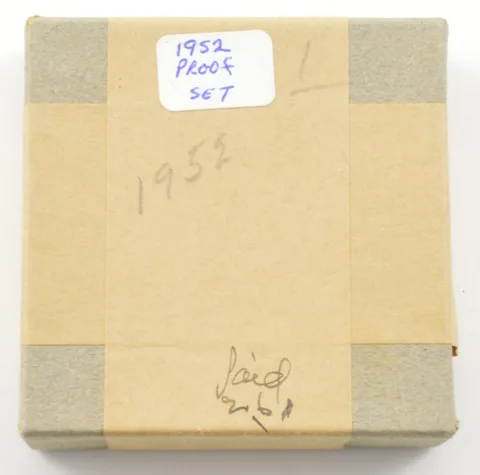 OGP 1952 Proof Set BOX Packaging Only - Empty - NO COINS