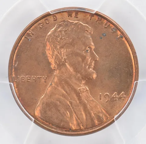 1944 Lincoln Wheat Cent MS63 RB PCGS Beautiful Tone *0954