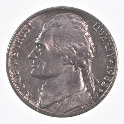 1982-D Jefferson Nickel Unc
