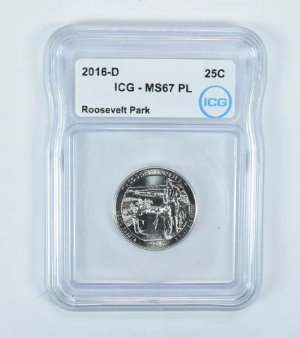 2016-D Washington Quarter ATB Roosevelt Park MS67 PL ICG
