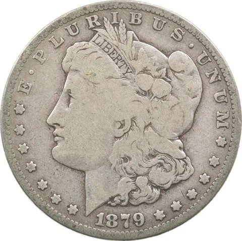 1879-S Rev Of 78 Morgan Silver Dollar *9172