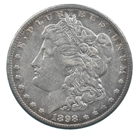 Early - 1898-O Morgan Silver Dollar - 90% US Coin *027