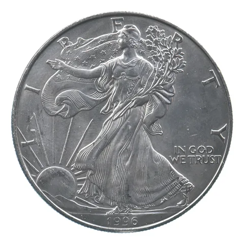 Better Date 1996 American Silver Eagle 1 Troy Oz .999 Fine Silver *556