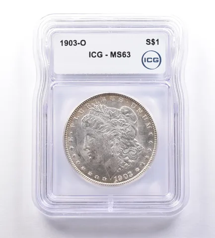 1903-O Morgan Silver Dollar MS63 ICG *9215